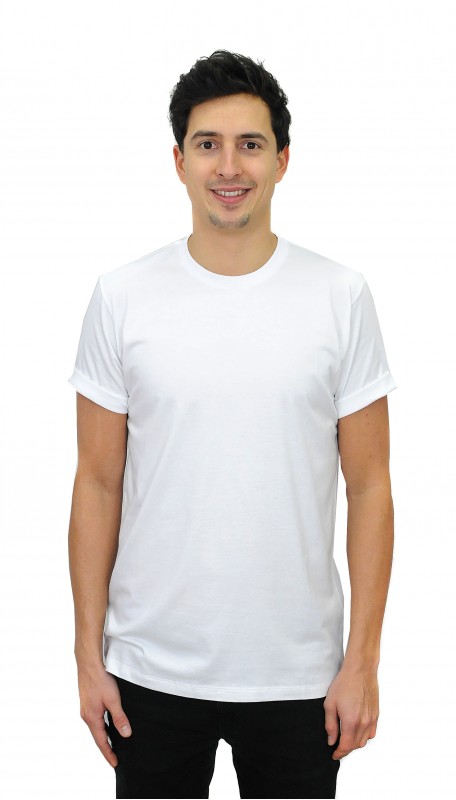 BAMBOO WHITE BASIC  T-Shirt